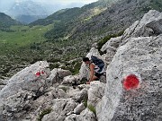 78 Scendiamo dall'impegnativo ben bollato Sentiero dell'Amicizia